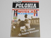 PROGRAM POLONIA WARSZAWA WISŁA KRAKÓW 2003.11.09