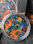 Kanada maple leaf Burning Rider 1oz 2023