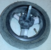 Koło tylne z opona i dętka, Chipolino Podwójny rower trójkołowy Hip Hop,