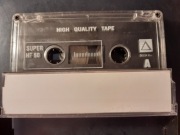 Kaseta audio chyba czysta lub nagrana