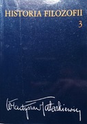 Historia filozofii t. 3 Tatarkiewicz Władysław