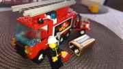 Lego straż pożarna 6480 legoland 9v dźwięk, światła lata 90-te kg