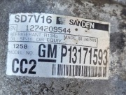 Kompresor klimatyzacji Vectra c Zafira b  1.9dth