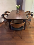 Solidny Stół Rozkładany 139-180 cm | Naturalny Fornir | Klasyka designu