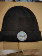 Czapka  Hello czarna 