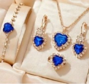 Luksusowy zestaw biżuteri 