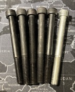 6x śruba imbusowa M8 80mm imbus maszynowa 6 sztuk