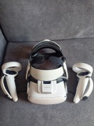 Gogle Oculus Quest 2 + BOBOVR headstrap + akcesoria (stan bdb, komplet)