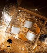 Zestaw świąteczny świece sojowe Mr.Knot | 3 świeczki 235ml