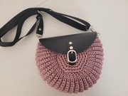 Torebka oreo na szydełku ;średnica 26cm