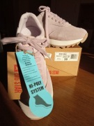 Sneakersy Big Star, z systemem wkładki Hi Poly, kolor lawendowy jasny