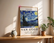 Plakat Vincent Van Gogh ,,The Starry Night"