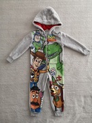Szara kolorowa pluszowa piżama Toy Story dinozaur 98 jak nowa