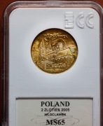 2 PLN - Włocławek - 2005 Grading MS65