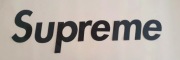 SUPREME Big Logo Pojedyncze Litery Naklejki