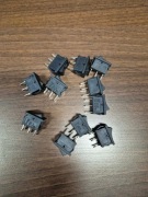 Przełącznik kołyskowy KCD1 3PIN czarny 6a 250v 10a 125v 11 szt