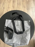 ZAGATTO Shopperka torba damska duża torebka szara shopper pojemna na ramię