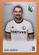 Oficjalna karta klubowa Legia Warszawa 2017/18 Michał Kucharczyk