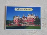 Zamek Muskau, Nowy zamek w Mużakowie (Łęknica) - magnes na lodówkę