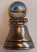 Dzwonek metalowy pamiątka z pobytu na Skrzycznem