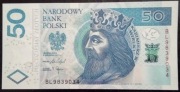 50 ZŁ KAZIMIERZ WIELKI 2017 r. SERIA BL UNC