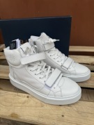 Sneakersy skórzane męskie Badura białe rozmiar 43