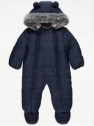 Kombinezon George granatowy miś 9-12 msc 