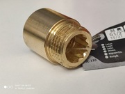 Przedłużka 1/2" MOSIĄDZ 25 mm EQUATION