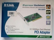 Karta sieciowa D-Link DFE-528TX PCI Ethernet RJ-45