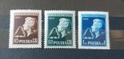 54. Fi 737-739 - seria  - 3 znaczki  - 1954 r.