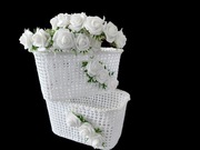 Koszyczek i opaska do sypania kwiatków 