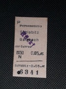 Magnes Bilet Schlabitz (Sławęcice Górowskie) - Gaisbach