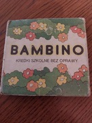 KREDKI ŚWIECOWE BAMBINO PRUSZKOW LATA 70 PRL