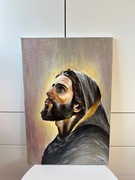 Obraz Portret Jezus akryl 40x60 cm 