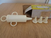 Dekorator cukierniczy Prl, strzykawka do ciast i kremów PRL