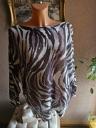 Sweter, bluzka zebra  ala nietoperz