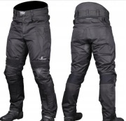 Spodnie motocyklowe HUSAR SCORPION tekstylne wodoodporne męskie L