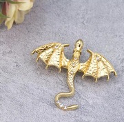 Broszka z Złotym Smokiem 