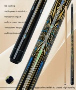 KLASYCZNY 2-CZĘŚCIOWY KIJ BILARDOWY Z DREWNA KLONOWEGO DO POOL'A 13mm 148cm