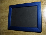 Ramka zdjęcie drewniana niebieska 18x13