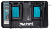 MAKITA Ładowarka podwójna DC18RD 7.2-18V (196933-6) dwuportowa LXT + USB