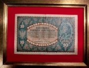 Stary Banknot 10 marek polskich 1919r. Stan IV+
