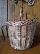 Wiklinowy koszyk na rower