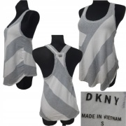 *T-SHIRT DAMSKI KOSZULKA TOP DKNY S BAWEŁNA