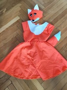 Strój, kostium, przebranie - lisek r. 122-128