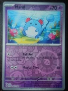 REVERSE HOLO Marill 064/162 Karta POKEMON TCG S&V Temporal Forces