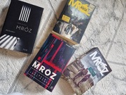 4 SUPER książki Remigiusz Mróz BEZKARNY/PIEKŁO JEST PUSTE/OPERACJA MIR...