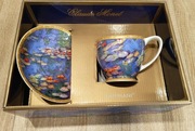 Filiżanka espresso Monet, Lilie wodne CARMANI, 350ml