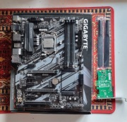 Płyta główna gigabyte H370 HD3 + Procesor intel i5-9400f + Karta WIFI