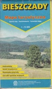 Bieszczady - mapa turystyczna